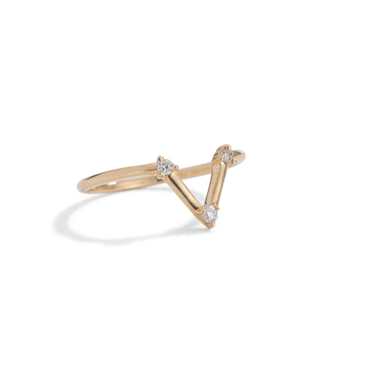 Eos Band Diamond - 9kt Yellow Gold