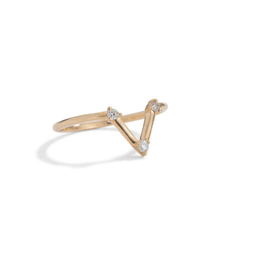 Eos Band Diamond - 9kt Yellow Gold